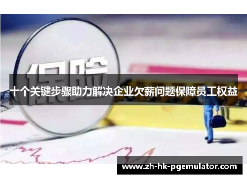十个关键步骤助力解决企业欠薪问题保障员工权益