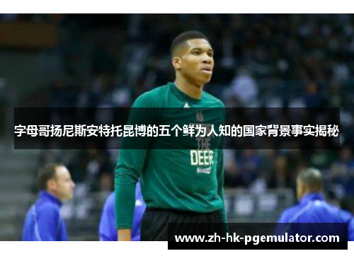 字母哥扬尼斯安特托昆博的五个鲜为人知的国家背景事实揭秘